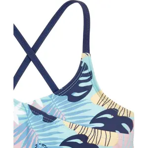 2-piece swimsuit with uv protection large girl Playshoes Flowers image-4