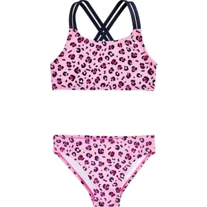2-piece swimsuit with uv protection large girl Playshoes Leo image-0