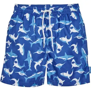 Large children's swim shorts Playshoes Sharks image-0