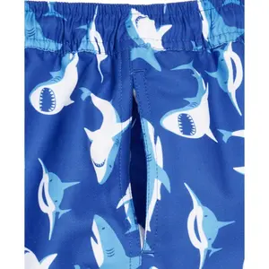Large children's swim shorts Playshoes Sharks image-2