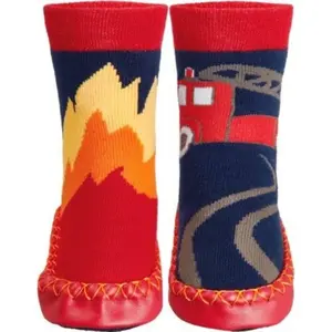 Baby Slippers Playshoes Fire Brigarde (x2) image-0