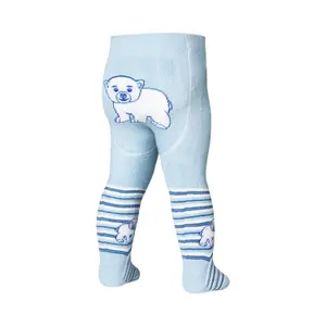 Children's polar bear tights Playshoes Thermo image-1