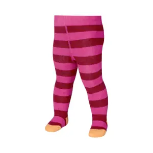 Girls' striped tights Playshoes Thermo image-0