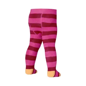 Girls' striped tights Playshoes Thermo image-1