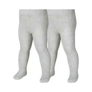Plain baby thermal tights Playshoes (x2) image-0