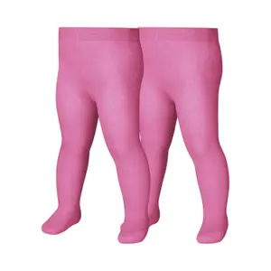 Girls' plain thermal tights Playshoes (x2) image-0