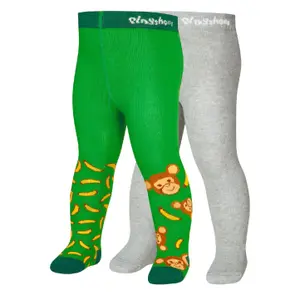 Children's tights Playshoes Monkey (x2) image-0