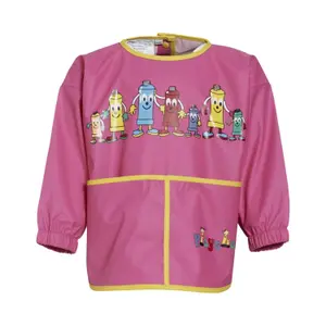 Painting apron with girl's sleeve Playshoes image-0