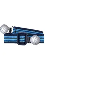 Striped elastic belt with soccer clip Playshoes image-0