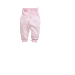 Baby girl striped puffed joggers Playshoes Interlock image-1