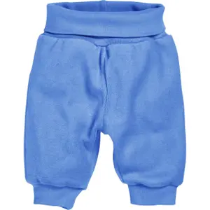 Plain velour joggers for baby boys Playshoes image-0