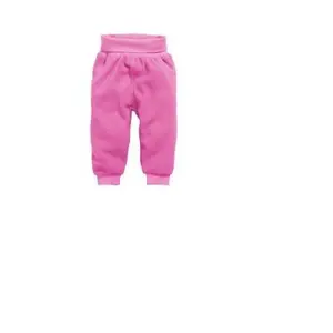 Baby fleece puffed joggers with knitted cuffs Playshoes image-0