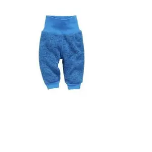 Fleece knitted puffed joggers for baby Playshoes image-1