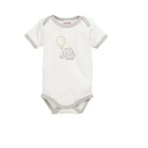 Baby Bodysuits Playshoes Elephant (x2) image-1