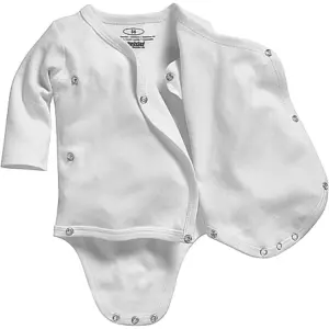 Baby 1/4 arm bodysuit Playshoes (x2) image-0