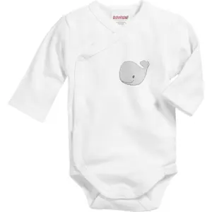 Baby boy long sleeve bodysuits Playshoes Whale (x2) image-0