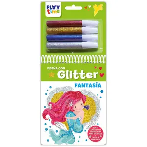 Fancy color notebook with glitter Playtime image-0