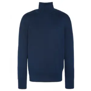Pullover Col roulé détails Chevron broderie poitrine Schott image-0