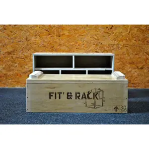 Deska drewniana o wysokości 300 mm Fit & Rack image-1