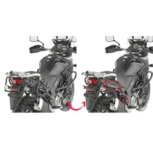 Supporto per valigie laterali per moto Givi Monokey Suzuki Dl650 V-Strom (17 À 20) image-1
