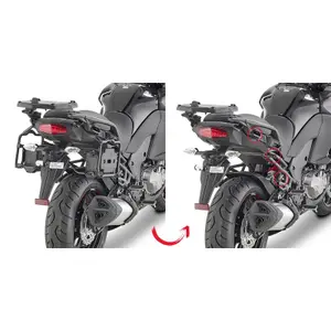 Motorrad-Seitenkofferhalter schnell Givi Monokey Kawasaki Versys 1000 (17 À 18) image-0