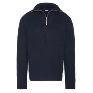 Pullover demi zippé Schott image-0