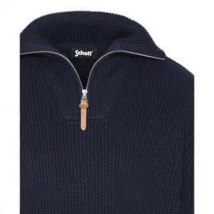 Pullover demi zippé Schott image-3