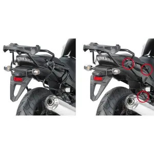 Support valises latérales moto Rapide Givi Monokey Side Honda Cbf 1000/Cbf 1000 St (10 À 14) image-0