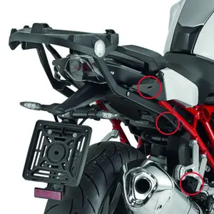 Motorrad-Seitenkofferhalter schnell Givi Monokey Side Bmw R 1200 R (15 À 18) image-1