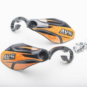 pm105-14-decoration-kit-for-hand-protectors-with-hinged-aluminium-bracket-avs-black-orange-one-size