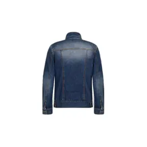 Damska dżinsowa kurtka moto PMJ Lucy image-4