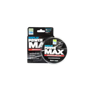 Nylon Preston Reflo Power Max Reel Line 3lb (0.16MM) image-0