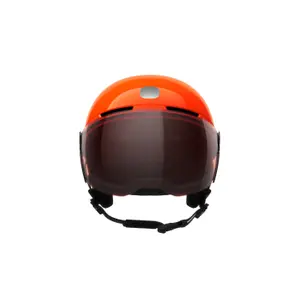 Ski helmet with visor for kids POC Obex image-0