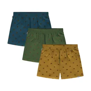 Baumwoll-Boxer Pockies (x3)