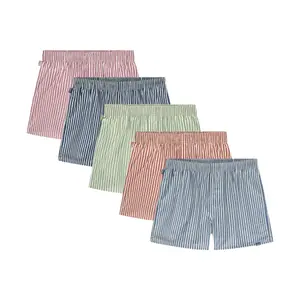 Striped boxer shorts Pockies (x5)