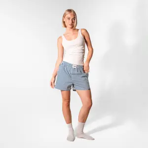 Striped Boyfriend Boxer Women Pockies image-4