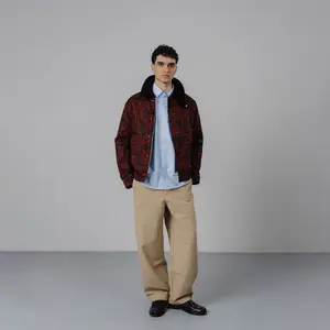Cow Motif Bomber Pockies Hunter image-1