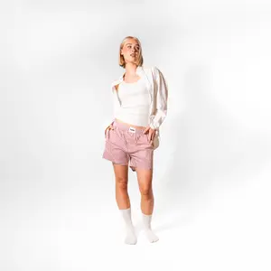 Striped Boyfriend Boxer Women Pockies image-1