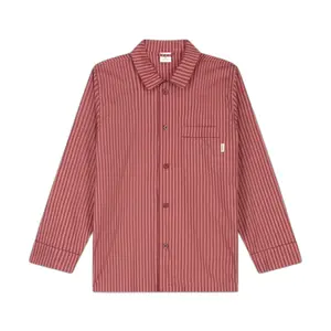 Striped Pyjama Top Pockies image-0
