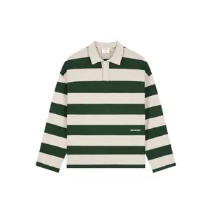 Gestreiftes Langarm-Polo Pockies