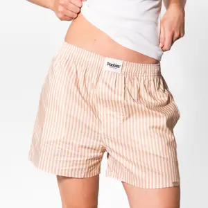 Striped Boyfriend Boxer Women Pockies image-5