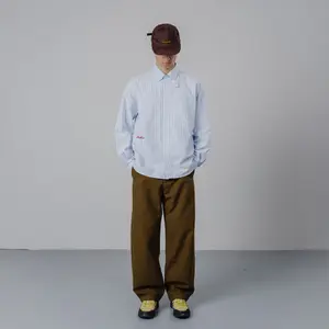 Gestreiftes Langarmshirt Pockies Oxford image-3