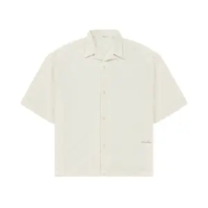 Short Sleeve Leno Fabric Shirt Pockies Weekend