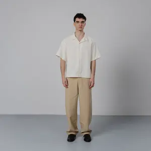 Short Sleeve Leno Fabric Shirt Pockies Weekend image-5