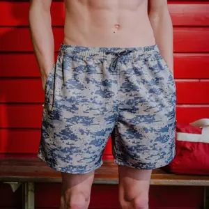 Camouflage swim shorts Pockies image-1