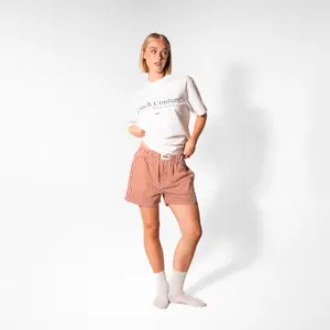 Striped Boyfriend Boxer Women Pockies image-1