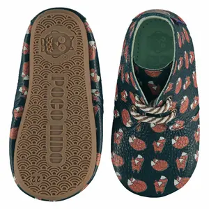 Baby booties Poco Nido Mighty - Foxes Desert image-0