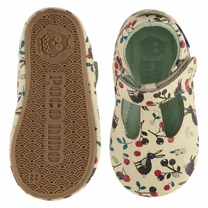 Baby girl ballerinas Poco Nido Mighty - Hares image-1