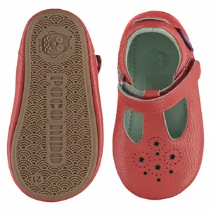 Baby girl ballerinas Poco Nido Mighty - Watermelon image-1