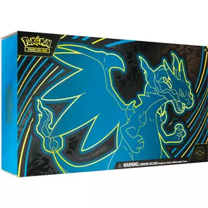 Trading Card Case Pokemon Trading Card Latin American Mega-Charizard X Ultra Premium
